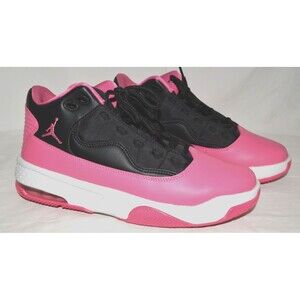 Nike Jordan Max Aura 2 GS Black Pink White Youth Size 7Y Women’s 8.5 W/ Box